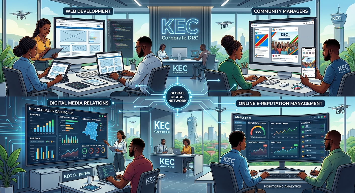 Communication digitale KEC Corporate